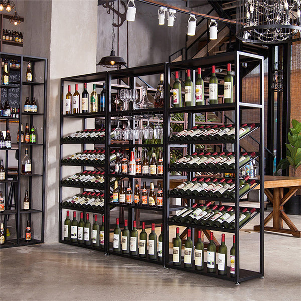 Stainless Steel Wine Holder Display Shelves