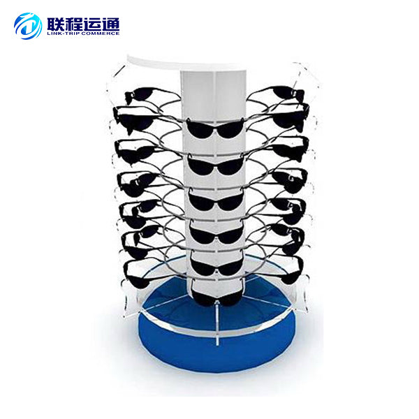 Revolving Floor Standing Acrylic Sunglasses Display Rack