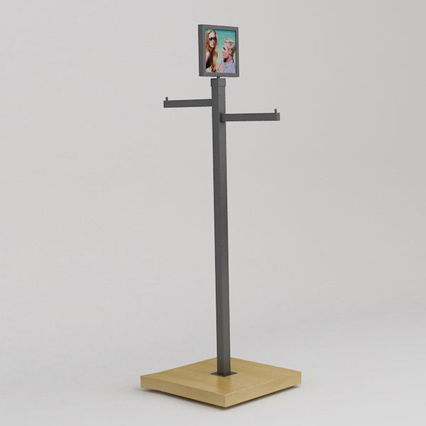 Wooden T-Shirt Display Rack Clothes Stand