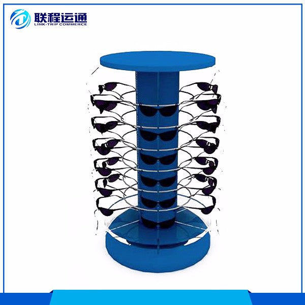 Revolving Floor Standing Acrylic Sunglasses Display Rack