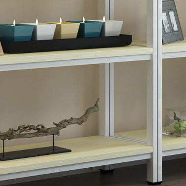 customized stainless steel display shelf