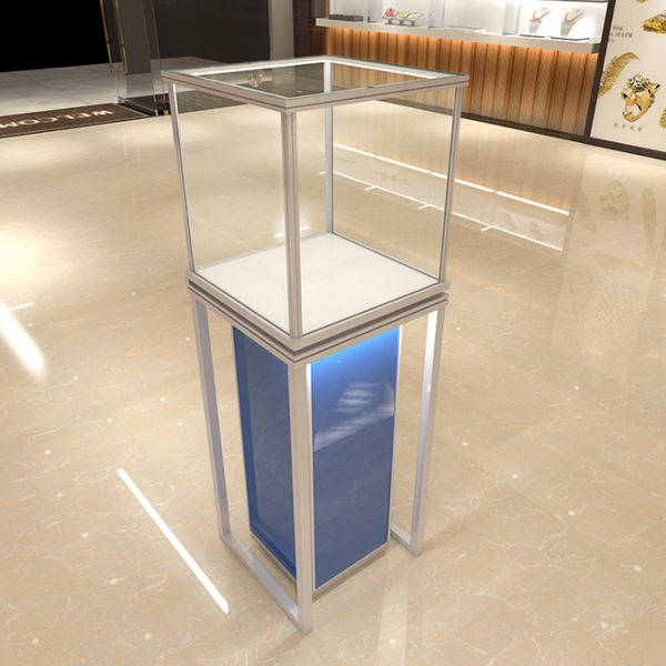 Personalized custom jewelry display stand cabinet