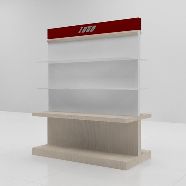 Custom Modern Shoes Retail Shoe Display Shelves