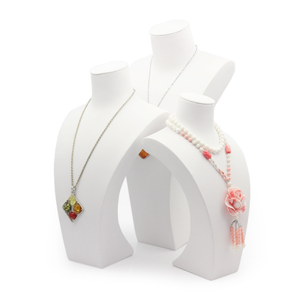 Customized Necklace And Earring Jewelry Display Set Stand