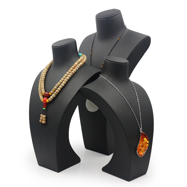 Customized Necklace And Earring Jewelry Display Set Stand