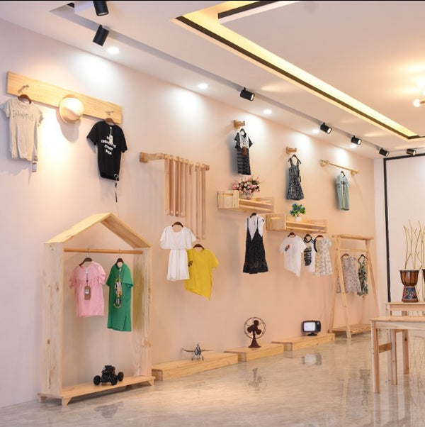 Custom Baby Kids Garment Display Rack for Clothing Store