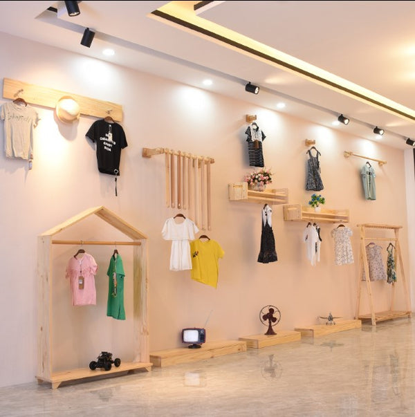 Custom Baby Kids Garment Display Rack for Clothing Store