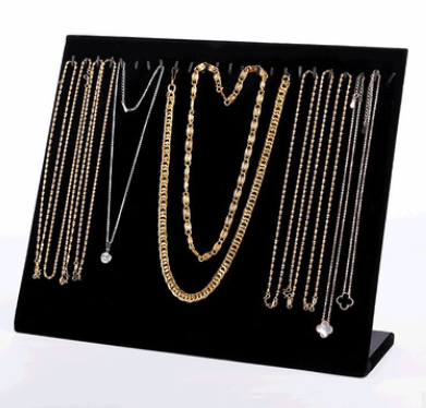 Necklace earrings ring display board props