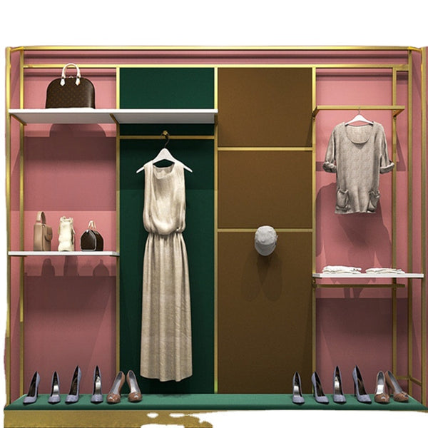 Luxury Design Customized Hanger Stand For Clothes