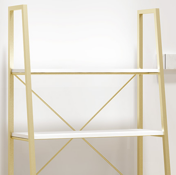 Golden Multilayer Shoes Bags Display Rack
