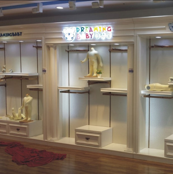 Popular Customized Baby Clothes Display Stand