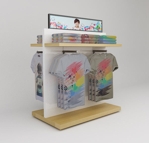 clothes shop furniture mens garment display stand