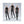 Load image into Gallery viewer, rose gold fiberglass plating female mannequin with stand