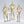 Load image into Gallery viewer, Gold Fiberglass Full Body Female Mannequins