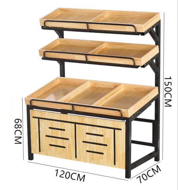 Multi-layer Commercial Fruit And Vegetable Shelf