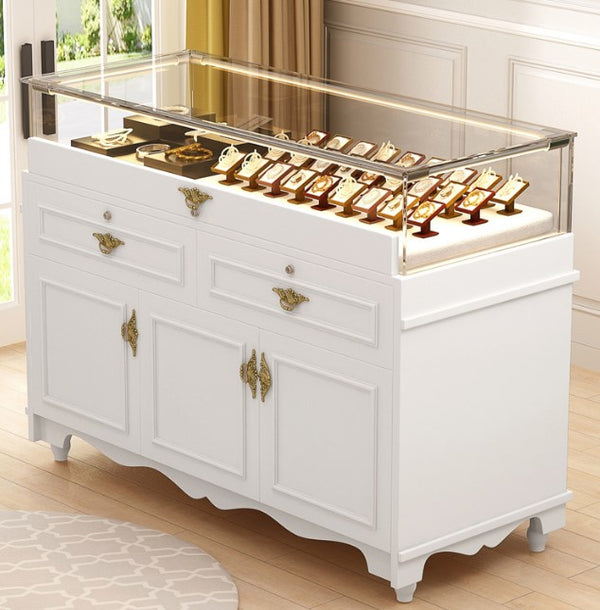 Custom Jewelry Display Cabinet Counter For Sale