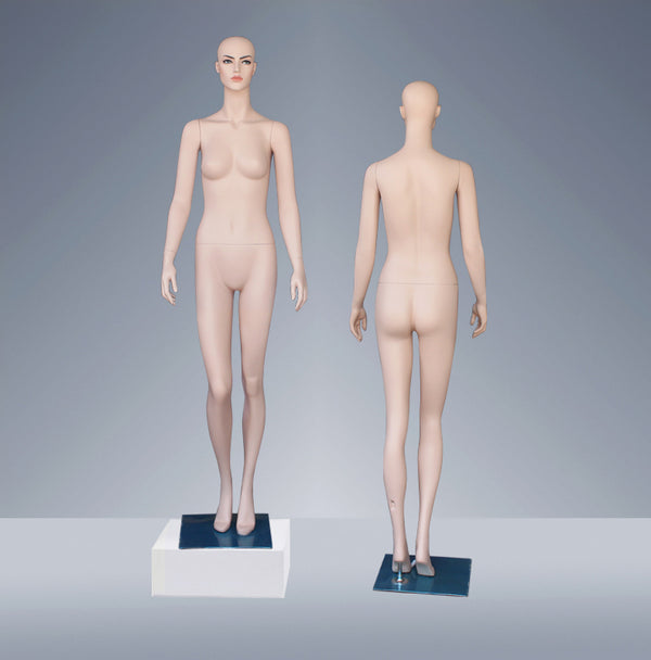 Fiberglass full body female mannequin shop window display