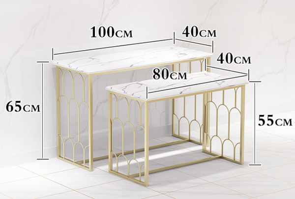 metal gold shoes display rack handbag display table