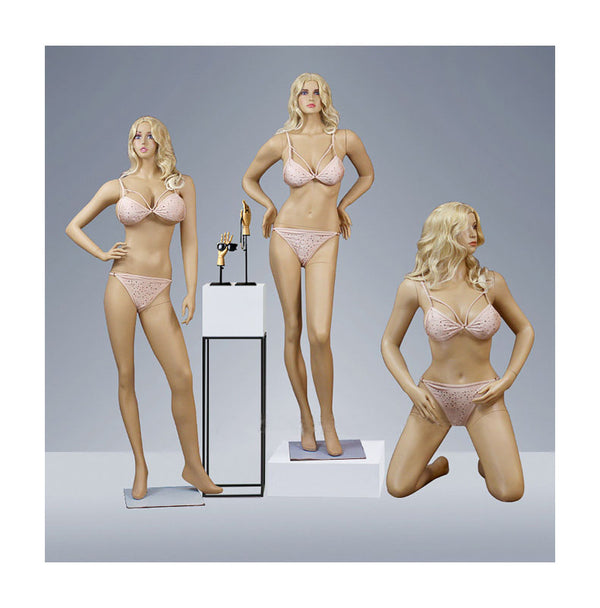 sexy lifelike female underwear full body mannequin