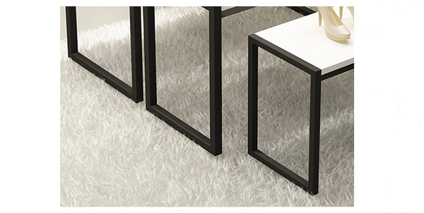 White Island Rack Shoe Bag Display Table