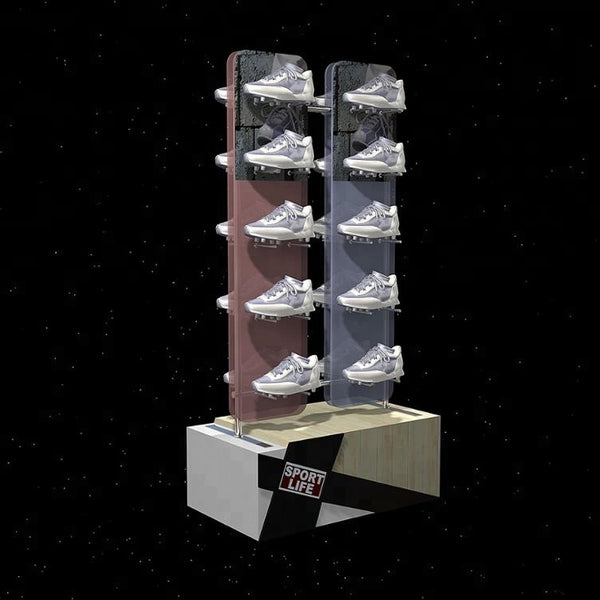 New design shoes display stand shelf