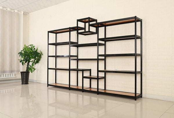 Hot sale shoe shop furniture metal display rack