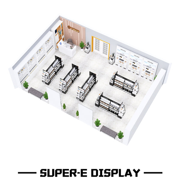 Cosmetic store display rack display_Cosmetic store display rack display-1
