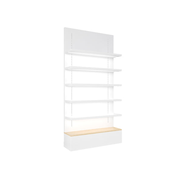 Floorstanding POS Metal Sandal Display Rack Gondola