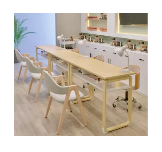 Modern Nail Salon Furniture Nail Desk Manicure Table and Chair Set