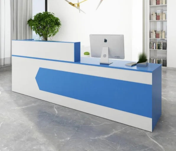 Modern Custom Hotel Reception Counter Front Desk Office Salon Reception Desk