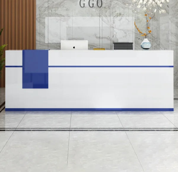 Custom Modern Boutique Shop Office Reception Desk Front Counter Desk