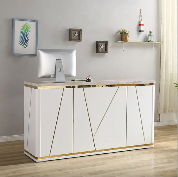 Modern Design Office Furniture Reception Desk Spa Beauty Salon Front Counter Desk