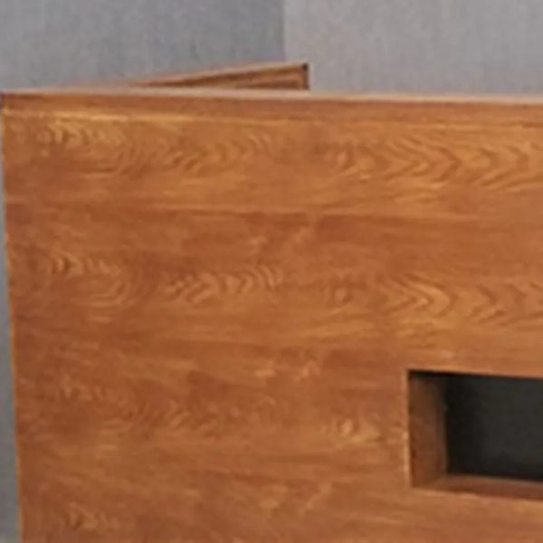 Modern Custom Office Furniture Wooden Reception Desk Counter Front Desk