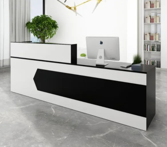 Modern Custom Hotel Reception Counter Front Desk Office Salon Reception Desk