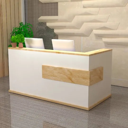 Modern Hotel Office Reception Desk Beauty Salon Front Reception Desk