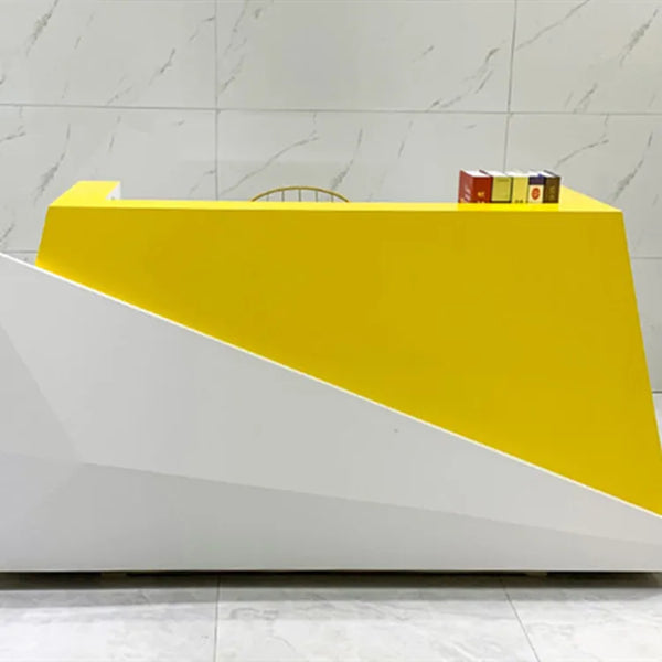 New Arrival Irregular Office Furniture Hotel Reception Counter Front Desk