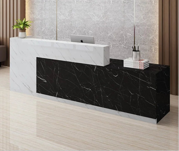 OEM Modern Retail Store Front Desk Checkout Counter Hotel Reception Desk for Sale