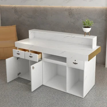 Simple Modern Clothing Store Cashier Counter Beauty Salon Reception Desk