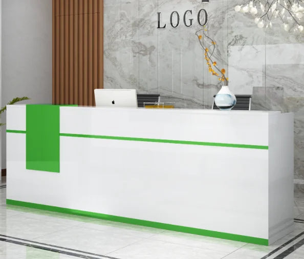 Custom Modern Boutique Shop Office Reception Desk Front Counter Desk