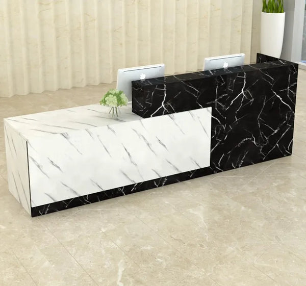 OEM Modern Retail Store Front Desk Checkout Counter Hotel Reception Desk for Sale