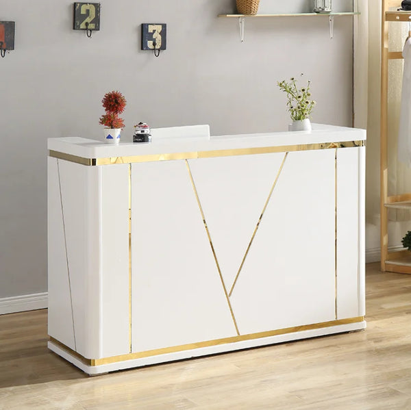 Modern Design Office Furniture Reception Desk Spa Beauty Salon Front Counter Desk