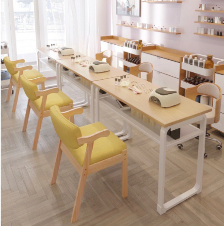 Modern Nail Salon Furniture Nail Desk Manicure Table and Chair Set