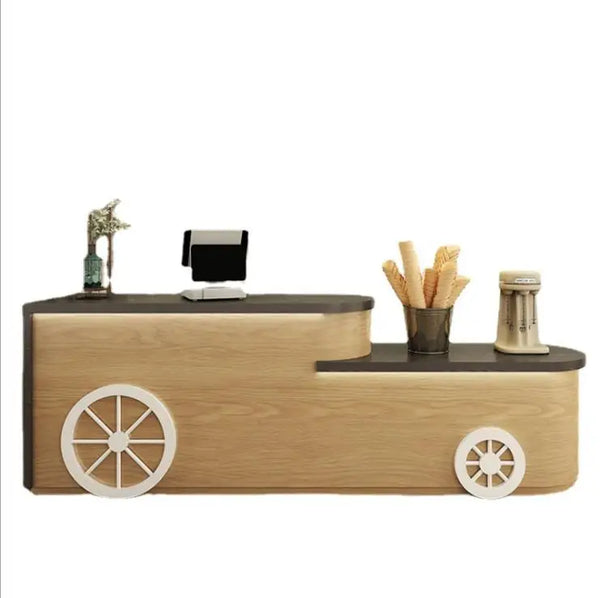 Modern Fancy Design Beauty Salon Furniture Reception Desk Hotel Front Desk Counter