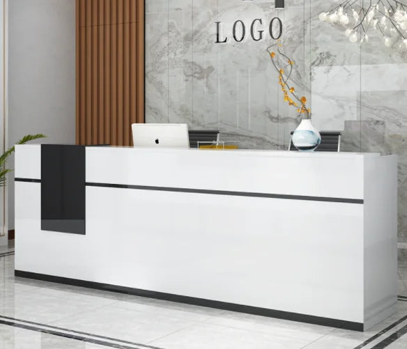 Custom Modern Boutique Shop Office Reception Desk Front Counter Desk