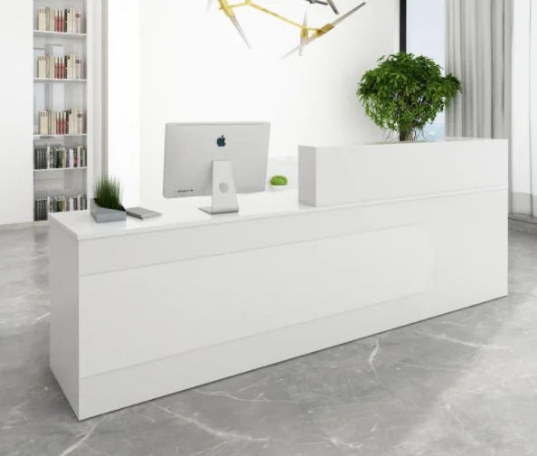 Modern Custom Hotel Reception Counter Front Desk Office Salon Reception Desk