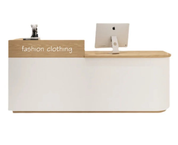 Modern Custom Clothing Store Checkout Counter Hotel Beauty Salon Reception Desks