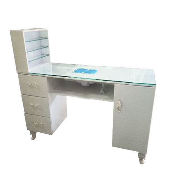 Modern Nail Salon Furniture Nail Desk Manicure Table and Chair Set