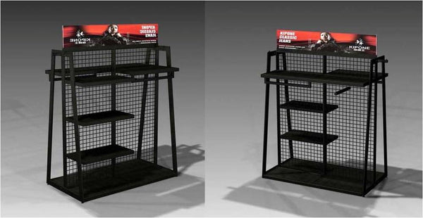 clothes shop furniture mens garment display stand
