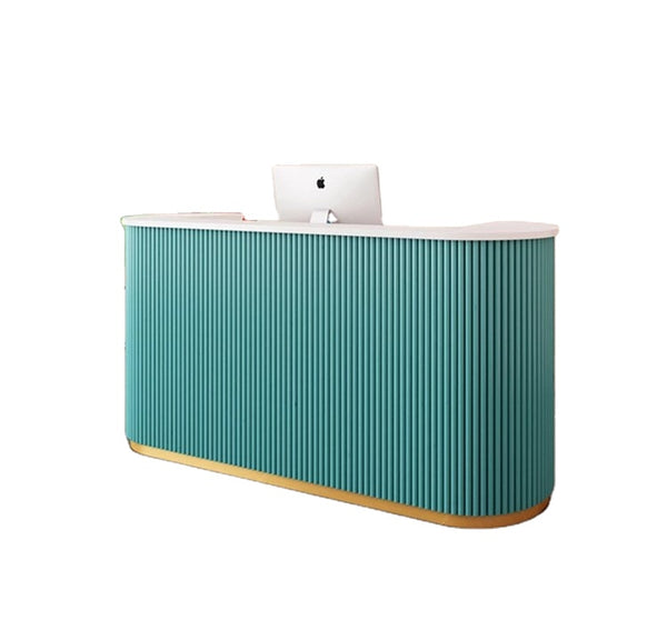 Custom Modern Office Furniture Spa Salon Reception Desk Counter