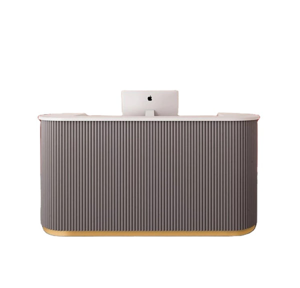 Custom Modern Office Furniture Spa Salon Reception Desk Counter